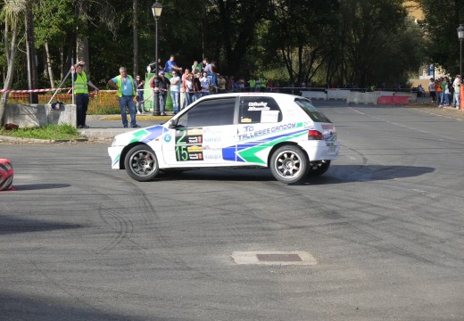 Rubén Gandoy, líder do Campionato Galego de Slálom, faise co XVI Slálom Concello de Touro