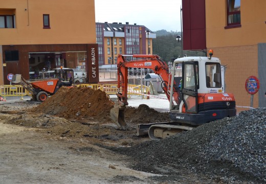 Arrancan as obras de urbanización de Martín Códax