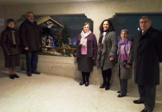 Belén do Campo visita o belén da Grande Obra de Atocha, na Coruña