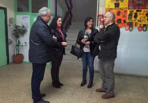 Educación inicia hoxe os traballos de mellora da instalación eléctrica do Colexio de Educación Infantil e Primaria Eugenio López, no concello de Cee