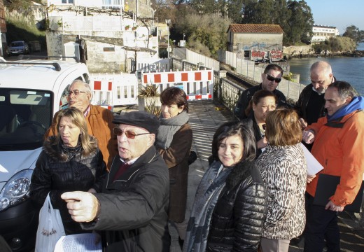 O Concello empeza as obras do proxecto para recuperar o camiño peatonal das Xubias e modernizar espazos públicos