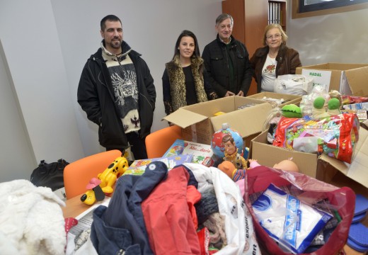 Un total de 32 empresas de Riveira implicáronse na Campaña Nadal Solidario de axuda ás familias máis desfavorecidas