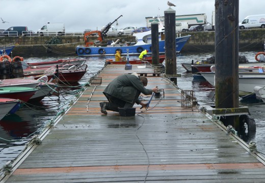 Portos de Galicia emprende obras de reposición e mellora no peirao de Riveira por valor de máis de 222.000 euros