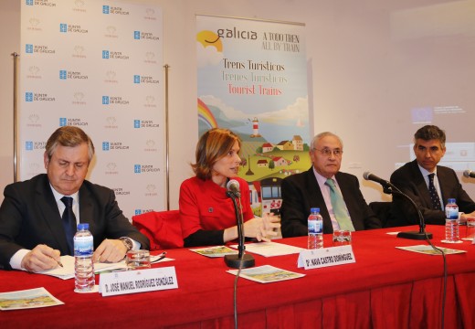 Turismo de Galicia presenta en Madrid a nova edición de ‘Galicia a todo tren’ que incorpora como principal novidade o tren peregrino