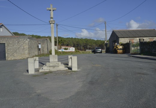 Conclúen as obras de  dotación de saneamento ao lugar de Teira en Corrubedo