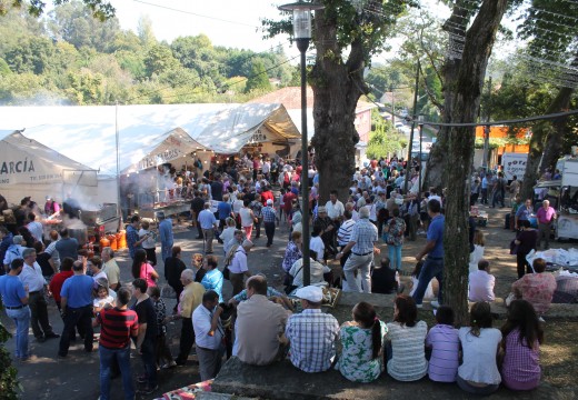 A Romaría de Santa Minia confirma todas as previsións e supera os 50.000 visitantes