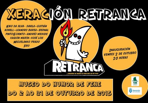 O Museo do Humor de Fene acollerá en outubro a exposición de humor gráfico “Xeración Retranca”