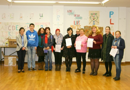 Susana García clausura o curso ‘Atención sociosanitaria  a persoas dependentes en institucións’