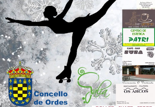 Ordes celebrará o seu I Trofeo de Patinaxe Artística este próximo sábado