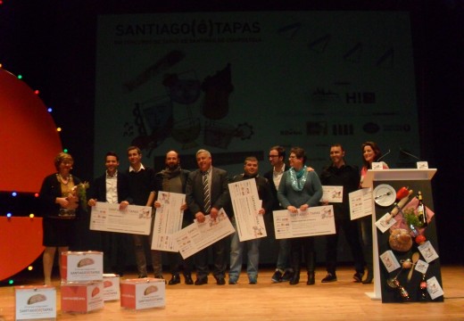 Santiago(é)Tapas entregou os seus premios nunha cita coa sabedoría da gastronomía compostelá