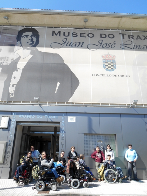 ASPACE visita o Museo do Traxe en Ordes