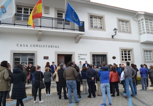 A Corporación rende homenaxe ás vítimas do atentado de Bruxelas