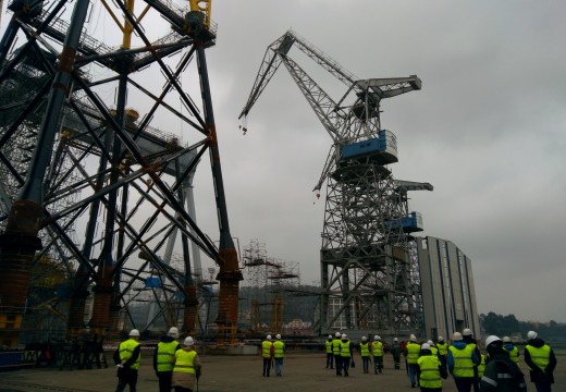 Cubertas todas as prazas para as visitas a Navantia do domingo 27 de marzo