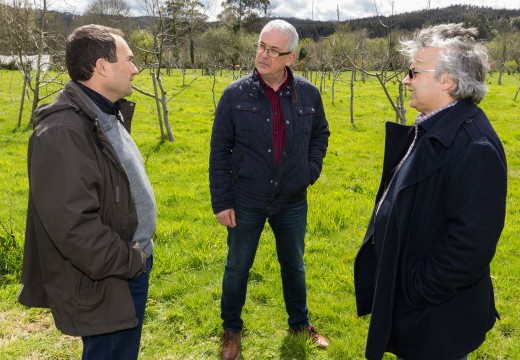 San Sadurniño renova a colaboración coa apicultura e coa recuperación da froita autóctona