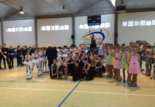 Terceira posición no Campionato Provincial de Grupos Show para o grupo benxamín do Club Galia