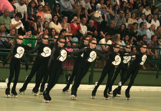 Éxito de participación e grande afluencia de público no II Trofeo Concello de Ordes de Patinaxe Grupos Show