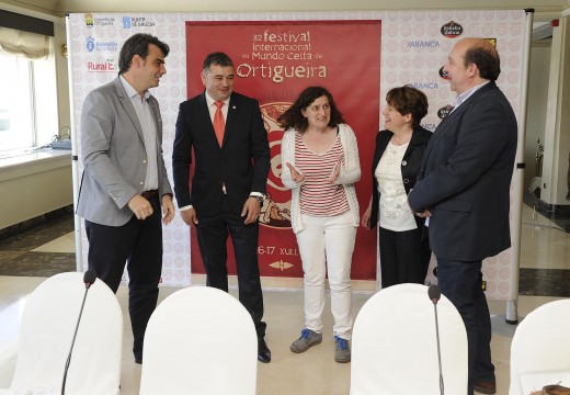 Diego Calvo incide na grandeza do Festival Internacional do Mundo Celta de Ortigueira na presentación da súa XXXII edición