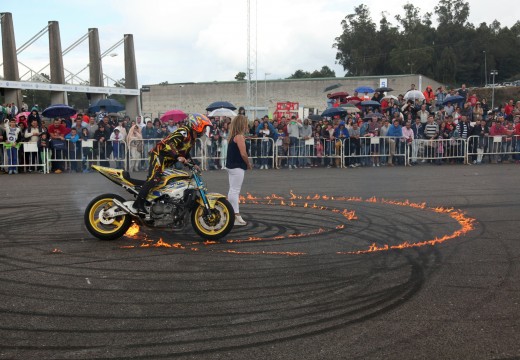 Os espectáculos de motor volven á feira Abanca Semana Verde con catro exhibicións e  tres pilotos expertos en freestyle