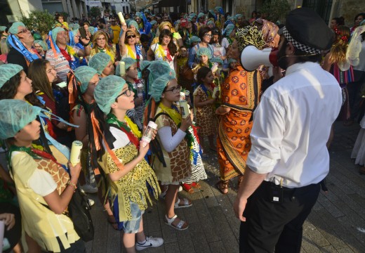 Centos de veciños mergulláronse na tarde de onte na maxia do sanxoandeirada 2016