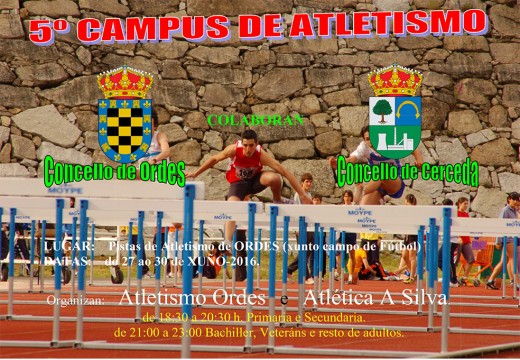 Dá comezo en Ordes o V Campus de Atletismo