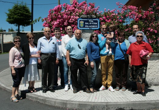 O sancristán Francisco xa ten a súa rúa no Mesón do Vento