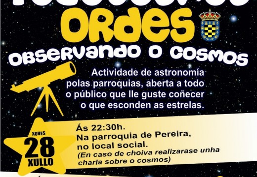 O verán de Ordes énchese de estrelas con ‘Todocosmos’