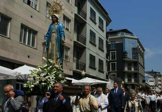 O pobo de Ordes venera a súa Virxe