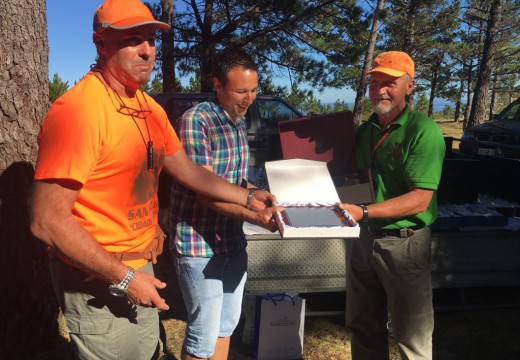 Eloy Rodríguez gaña o oitavo Campionato de Caza San Huberto ‘Cidade de Riveira’