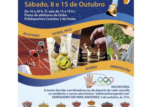 120 deportistas participan dende mañá sábado na I Miniolimpíada da Mancomunidade de Ordes