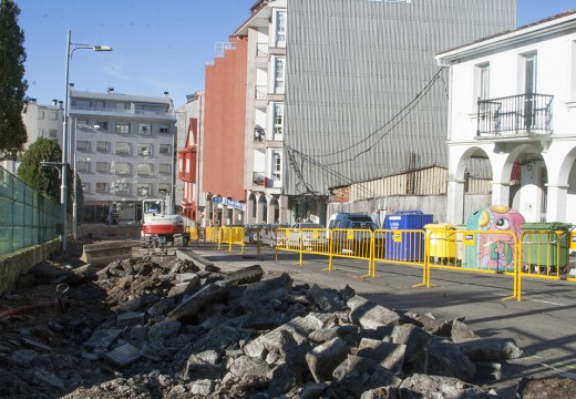 Arranca a segunda fase da obras da rúa do Parque