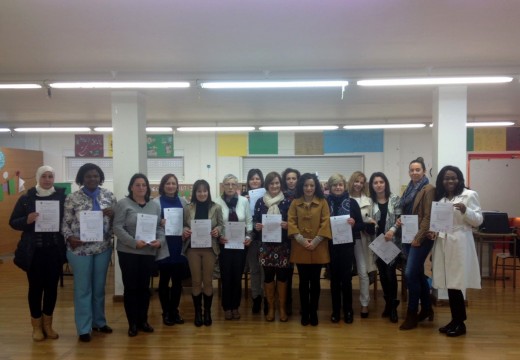 Susana García clausura o Curso de Atención Sociosanitaria a Persoas Dependentes no Fogar