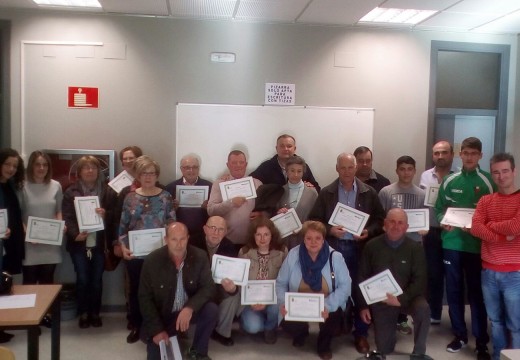 Clausura dos cursos de informática do Concello de Ordes