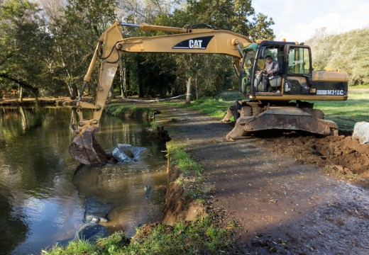 O Concello de San Sadurniño prepara o paseo fluvial para o inverno