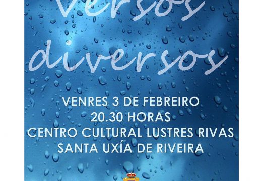 Presentación do libro “Versos Diversos” de Ignacio Lens, este venres no Lustres Rivas