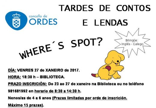 Tardes de contos e lendas bilingües na biblioteca de Ordes