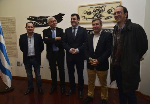 29 litografías compoñen a exposición de Antonio Saura que estrea a programación anual do Museo do Gravado de Artes