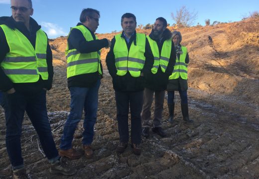 Comezan as obras da rede de camiños da concentración parcelaria de San Vicenzo de Curtis, no concello de Vilasantar, nas que a Xunta inviste máis de 1,5 millóns de euros