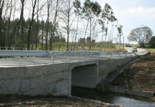 Aberta ao tráfico a  nova Ponte do Melante, na parroquia de Vilamaior