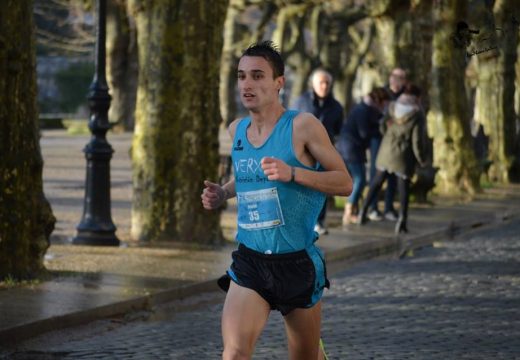 David Santos, segundo no X Campionato de Galicia de 10 km en ruta