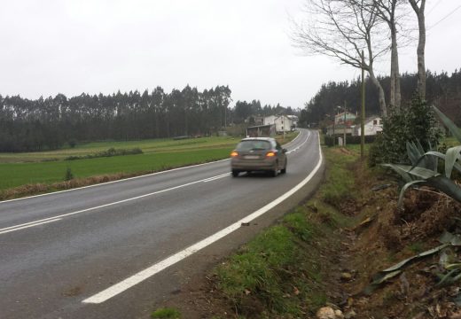 O alcalde de Frades celebra o próximo inicio das obras de construción da senda peonil no núcleo de Vista Alegre (Galegos)