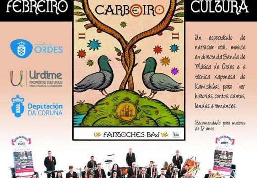 As pombas do carboeiro, este domingo na Casa da Cultura