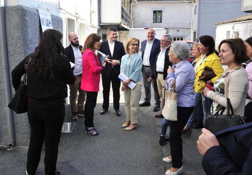 As obras de reurbanización de varias rúas do concello de Carral estarán rematadas este verán