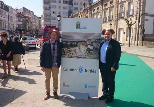 Presenza do concello de Ordes na feria do Camiño Inglés celebrada en Betanzos