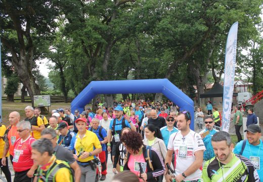 A III Andaina Terras de Altamira confírmase como unha das máis concorridas de Galicia cun total de 350 participantes