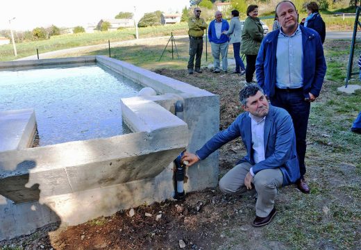 A Xunta habilita un punto de auga para abastecer con ata  192.000 litros a aéronaves e motobombas de loita contra o lume