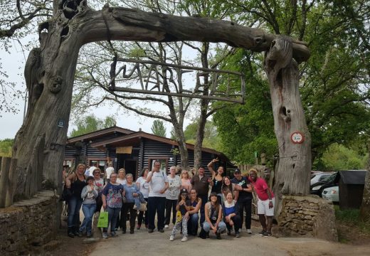 O curso de Habilidades Sociais visita Marcelle