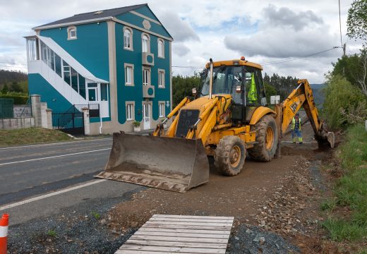 A Deputación inicia a construción das sendas peonís de Silvalonga e Santa Mariña