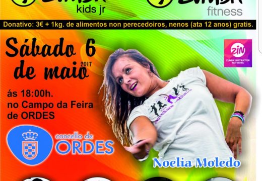 MasterClass solidaria de zumba en Ordes