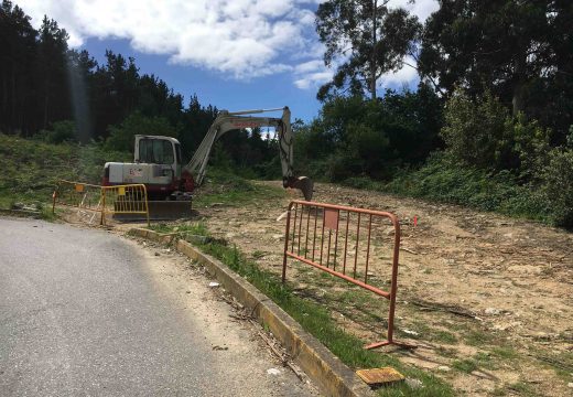 Arranca a obra municipal de rectificación do vial de acceso a urxencias do Hospital