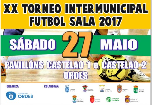 Ordes acollerá este sábado o XX Torneo Intermunicipal de Fútbol Sala